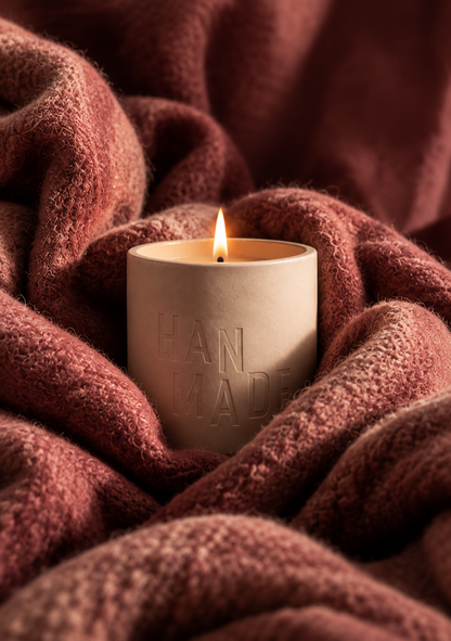 All Cosy – Warm Vanilla & Cardamom Scented Candle