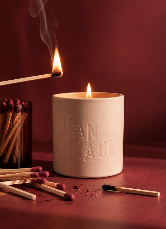 All Cosy – Warm Vanilla & Cardamom Scented Candle
