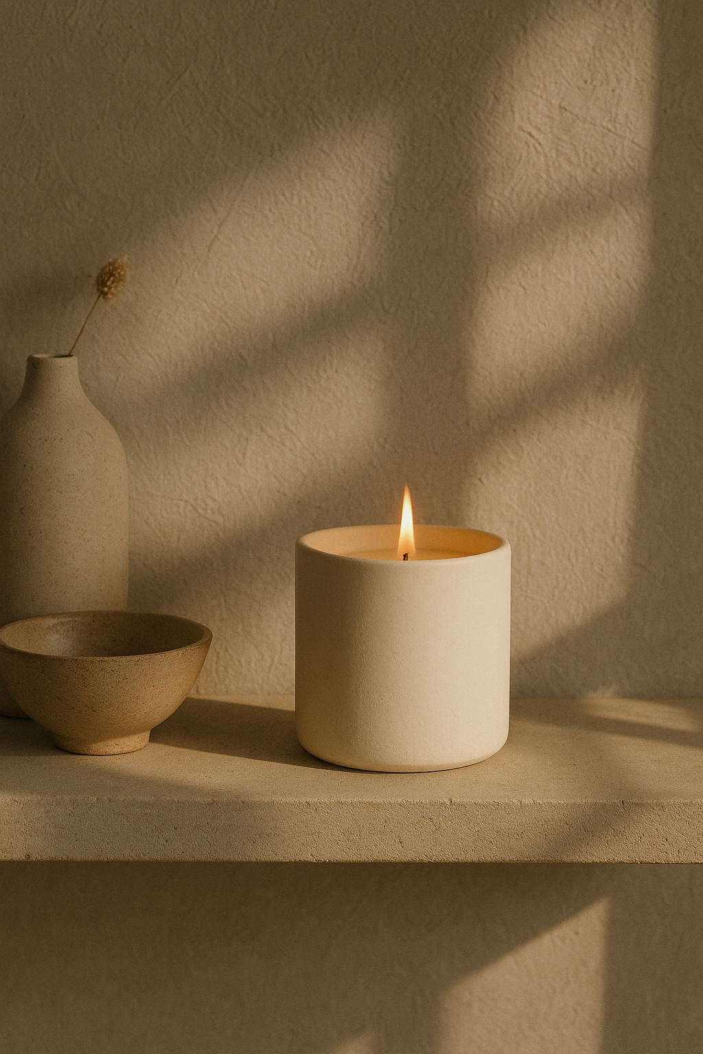 Velvet & Smoke Refillable Soy Candle
