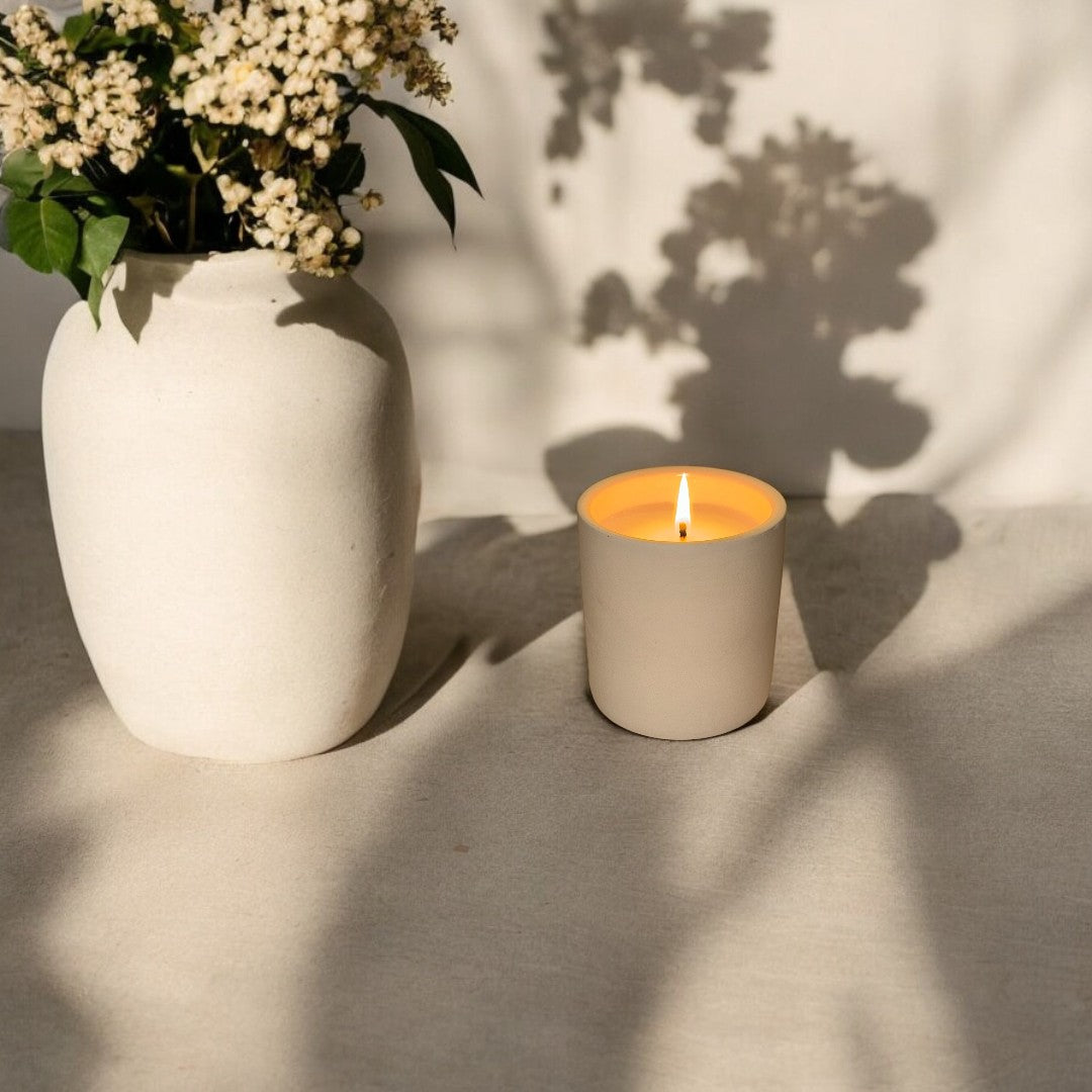 Velvet & Smoke Refillable Soy Candle